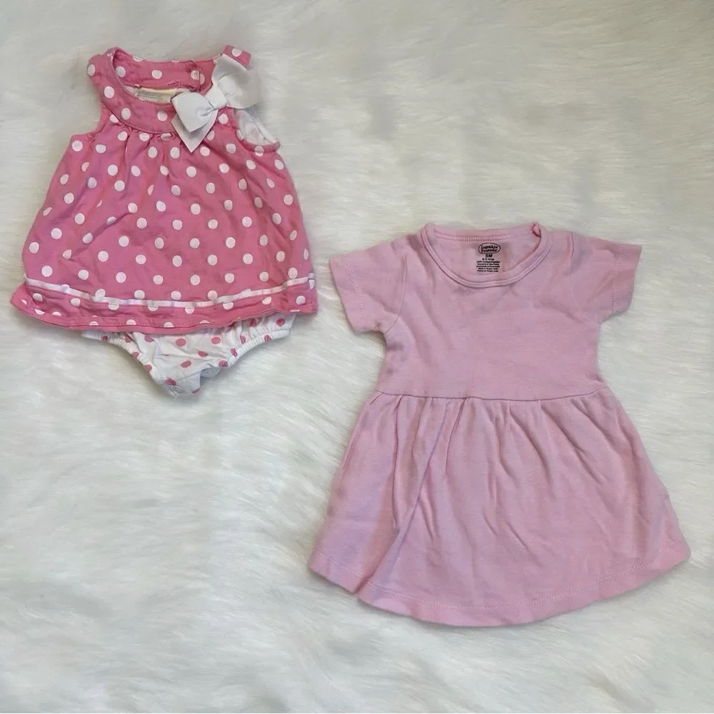 0-3 Months Baby Girl Summer Clothes LOT